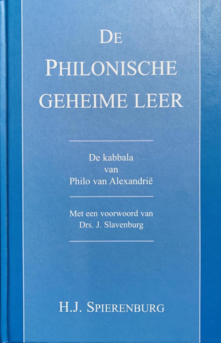 De Philonische geheime leer / Logos-reeks