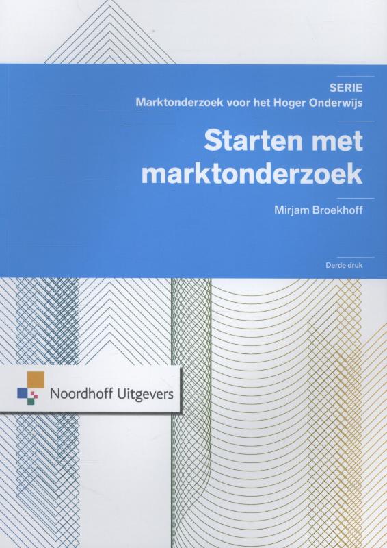 Starten met marktonderzoek / Marktonderzoek voor het Hoger Onderwijs