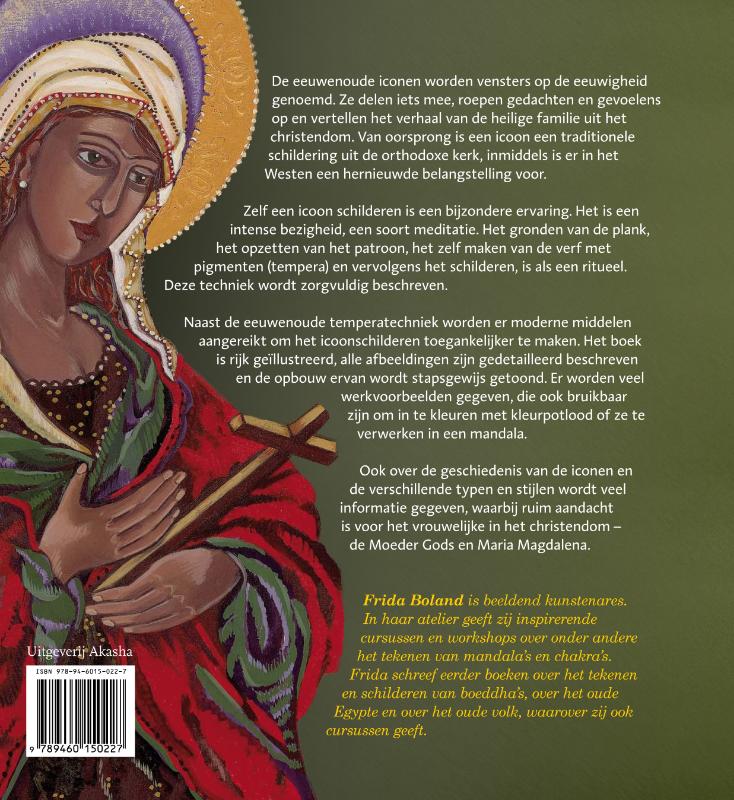 Zelf iconen schilderen achterkant