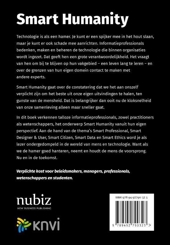 Smart Humanity achterkant