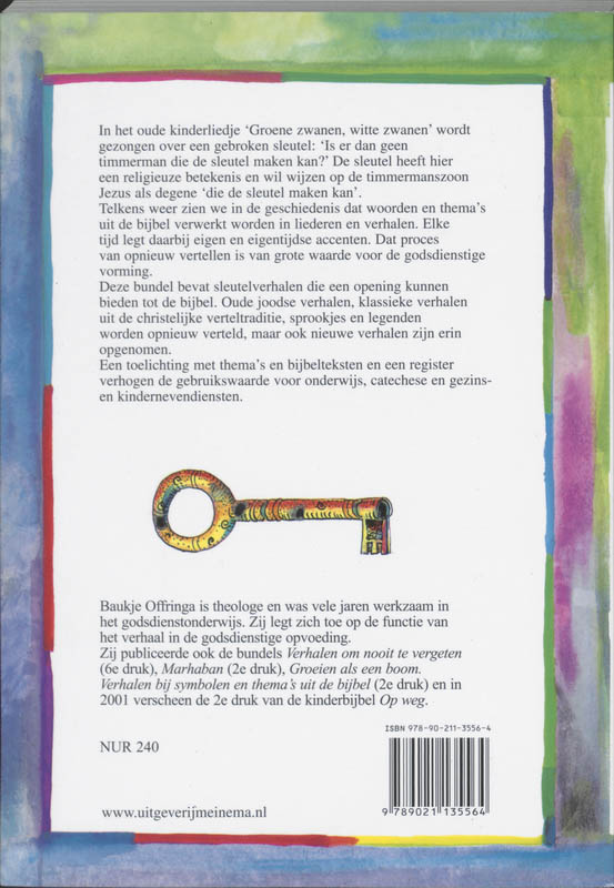 De gouden sleutel achterkant