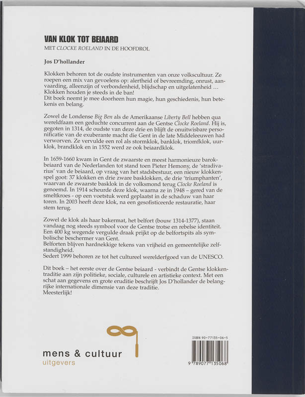 Van klok tot beiaard achterkant