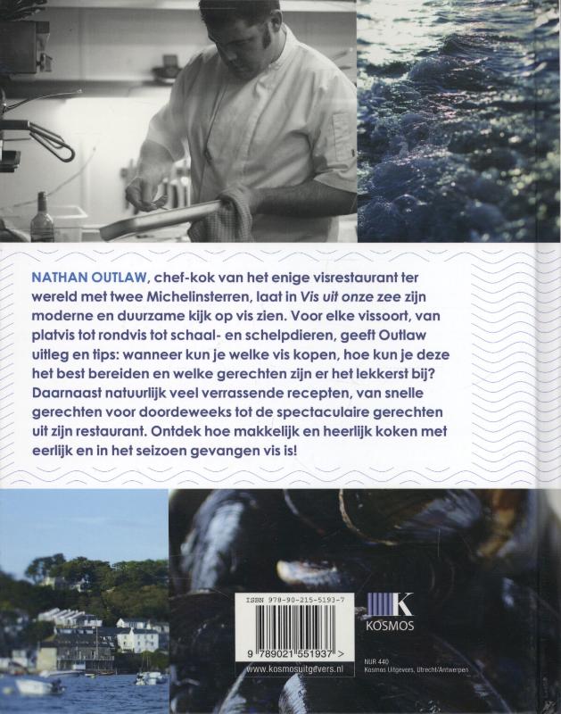 Vis uit onze zee achterkant