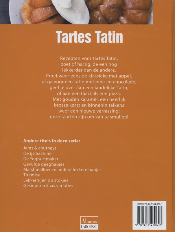 Tartes tarin / Creatief Culinair achterkant