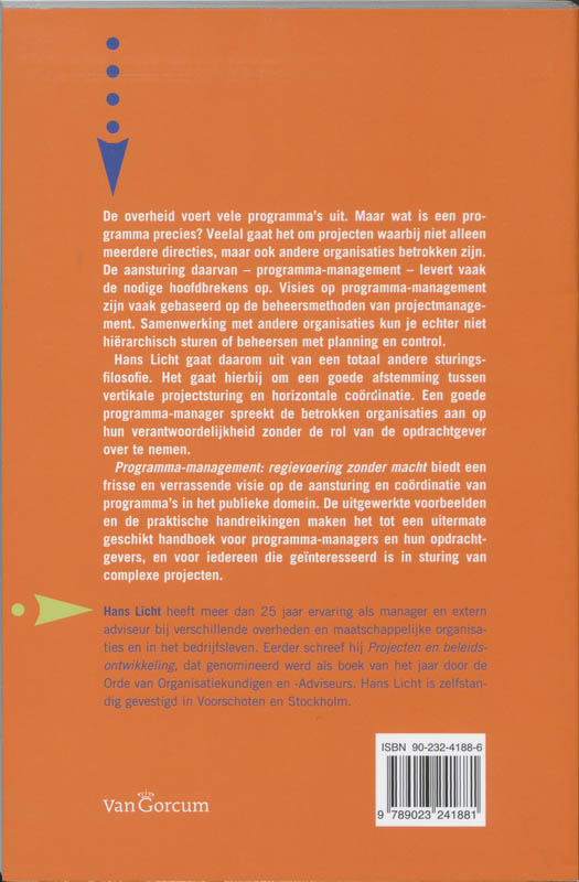 Programmamanagement achterkant