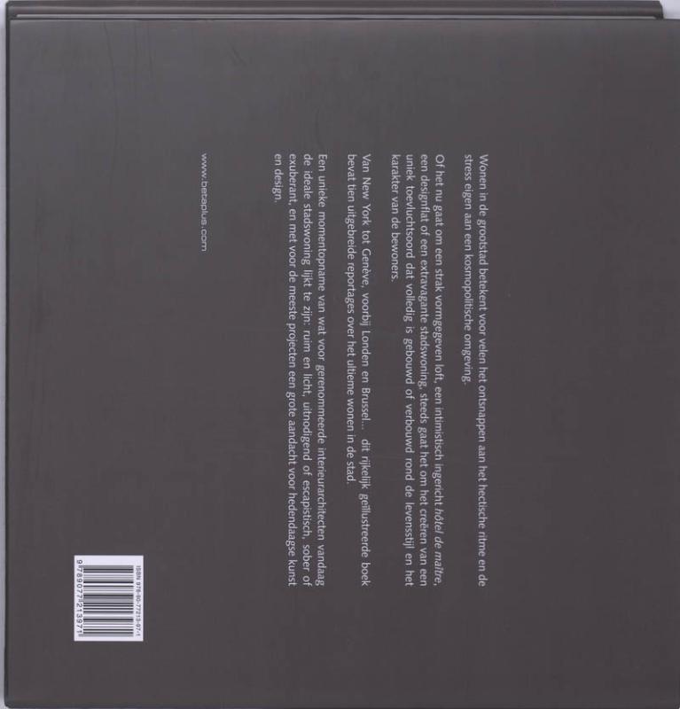 Wonen In De Grootstad achterkant