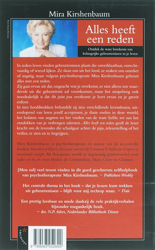 Alles heeft een reden achterkant