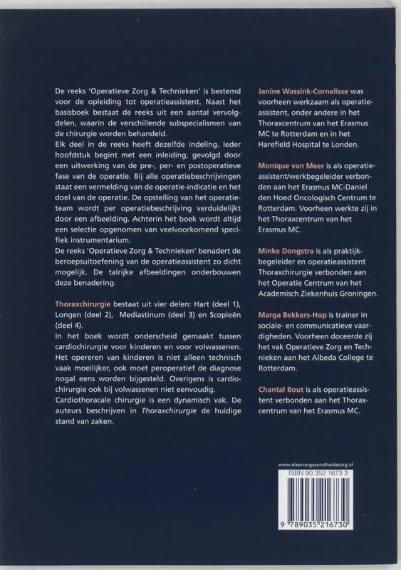 Thoraxchirurgie achterkant