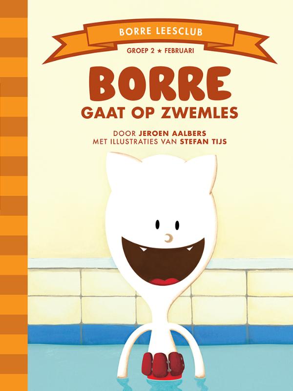 Borre gaat op zwemles / De Gestreepte Boekjes