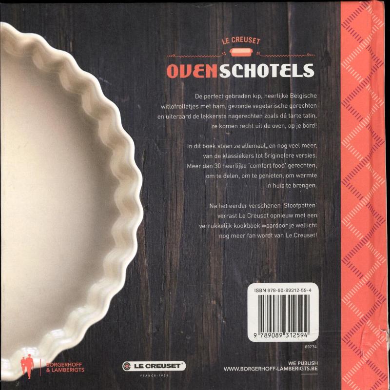 Ovenschotels - le creuset achterkant