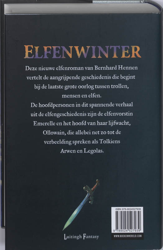 Elfenwinter / Elfen / 2 achterkant