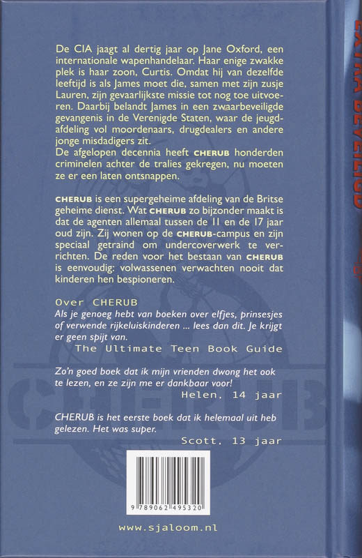 Cherub / 3 Extra beveiligd / Cherub / 3 achterkant