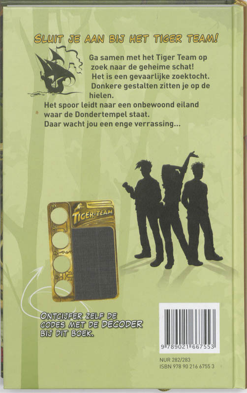 De dondertempel / Tiger-team achterkant