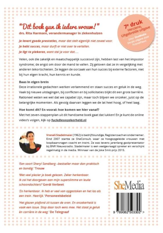 F*ck die onzekerheid achterkant