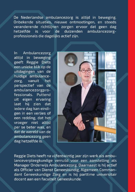 Ambulancezorg, Altijd in beweging achterkant