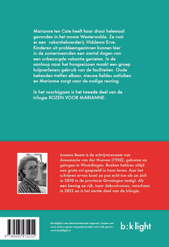 Rozen voor Marianne In het voorbijgaan achterkant