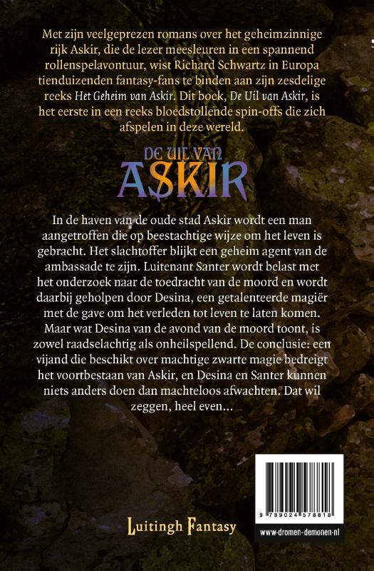 De Uil van Askir achterkant