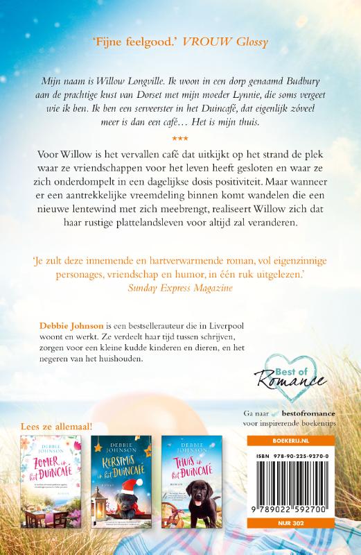 Zonnige dagen in het Duincafé achterkant