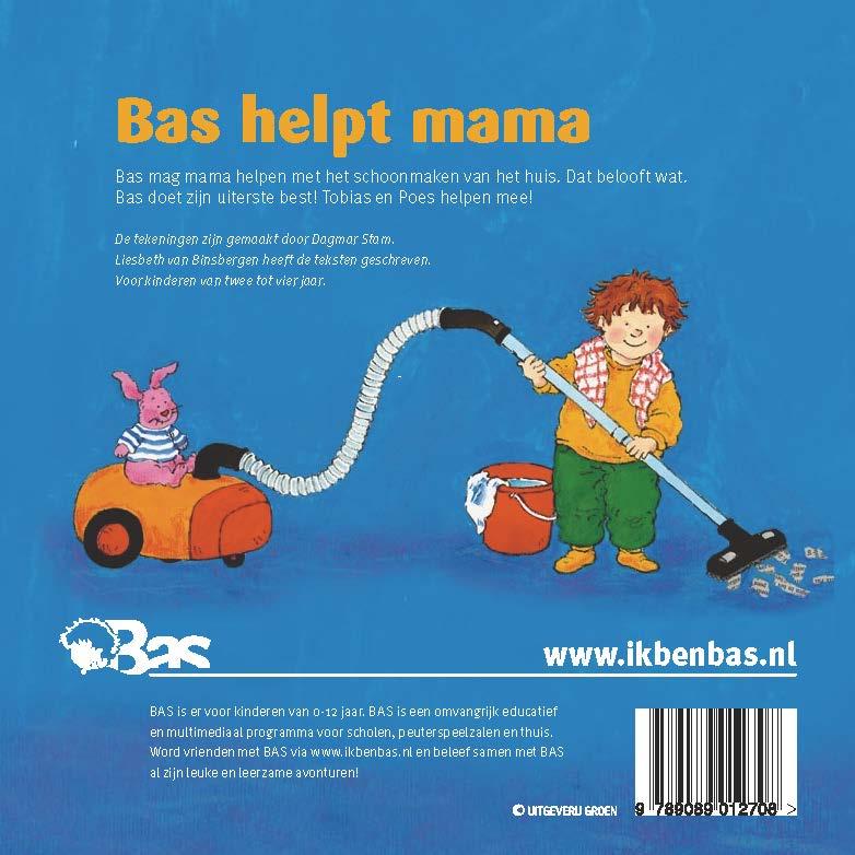 Bas helpt mama achterkant
