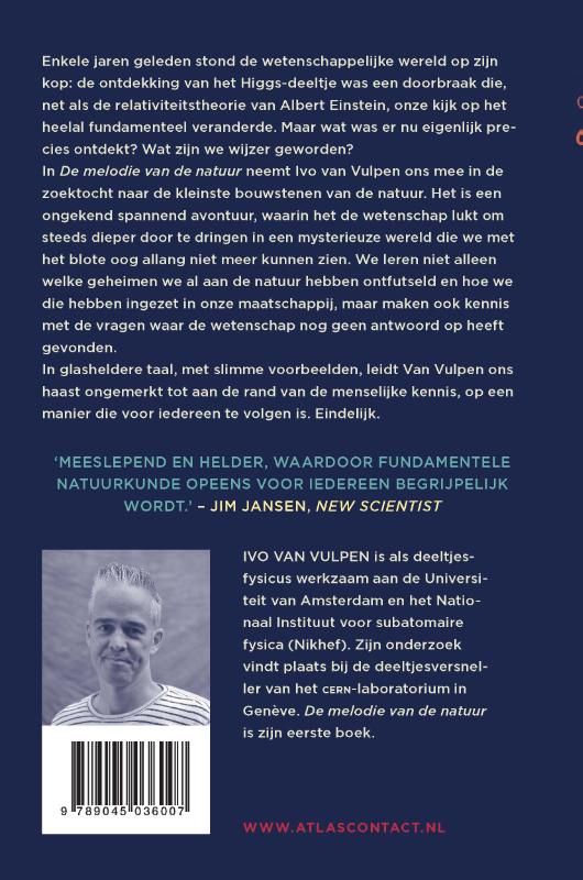 De melodie van de natuur achterkant