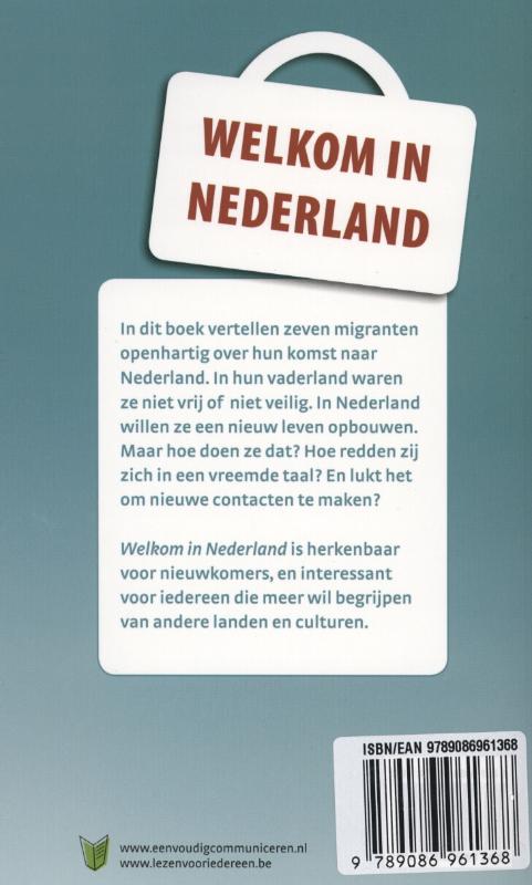 Welkom in Nederland achterkant