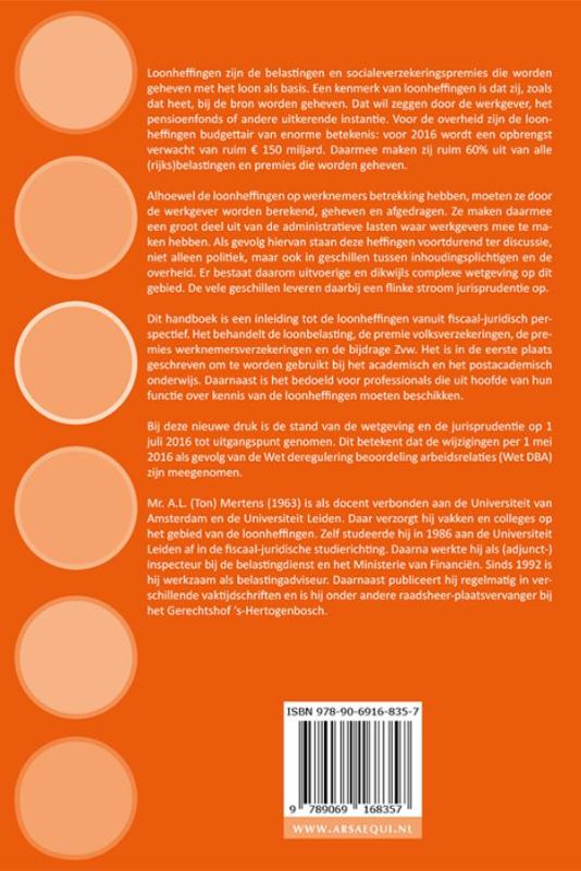 Het beginsel van de minste pijn / Ars Aequi Handboeken achterkant