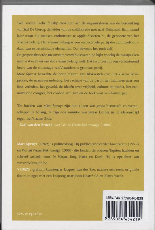 Wat U Moet Weten Over Het Vlaams Belang achterkant