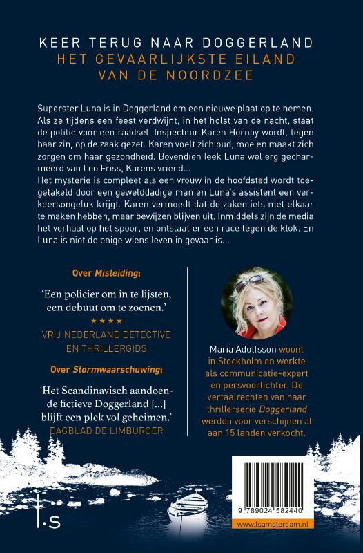 Tussen de duivel en de zee / Doggerland / 3 achterkant