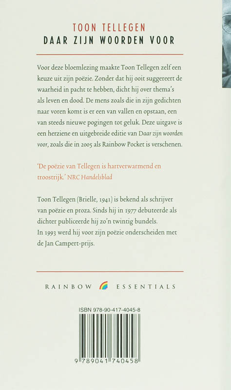 Daar zijn woorden voor / Rainbow essentials / 43 achterkant