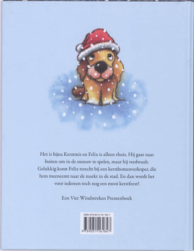 Felix In De Sneeuw achterkant