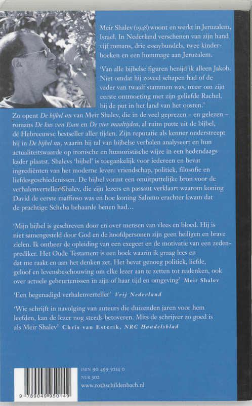 De bijbel nu achterkant