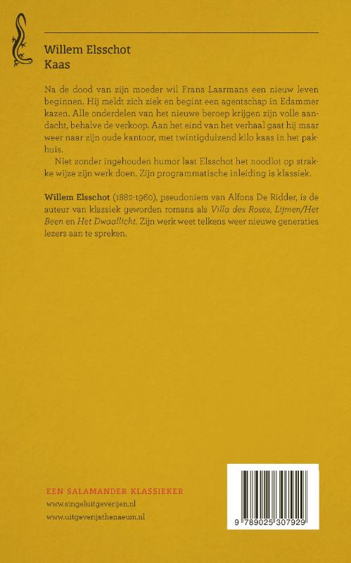 Kaas / Salamander / 12 achterkant