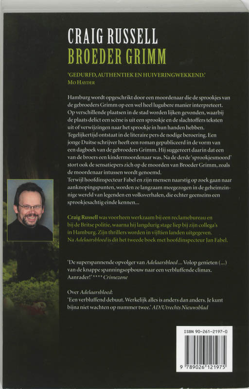 Broeder Grimm achterkant