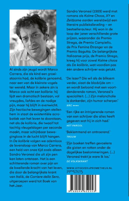 De kolibrie achterkant