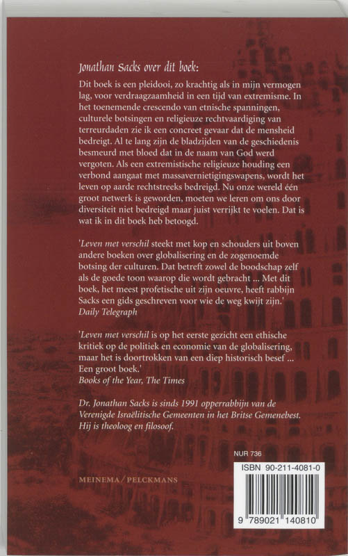 Leven met verschil achterkant