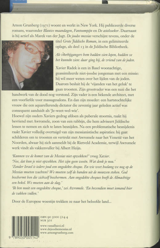 De joodse messias achterkant