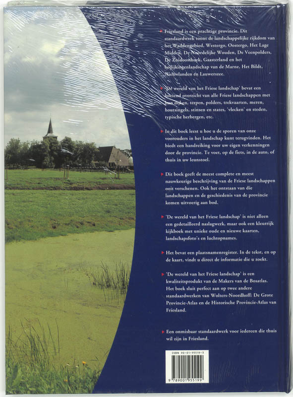 Wereld Friese Landschap achterkant