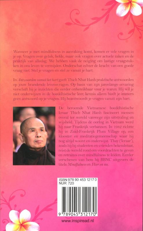 Antwoorden vanuit het hart achterkant