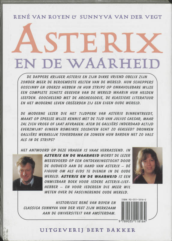Asterix en de waarheid achterkant