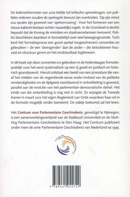 De kabinetsformatie in vijftig stappen achterkant