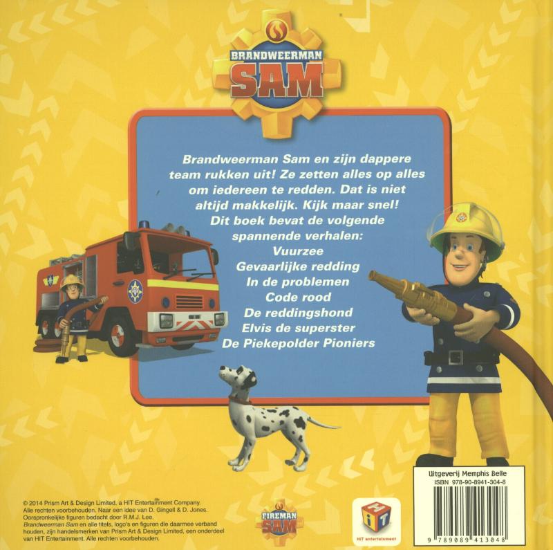 Dappere acties / Brandweerman Sam achterkant