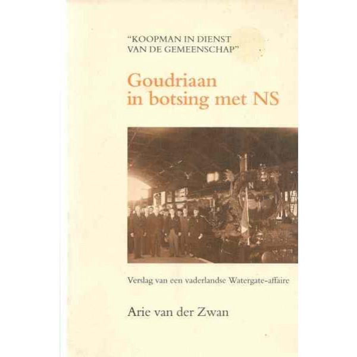 Goudriaan in botsing met NS