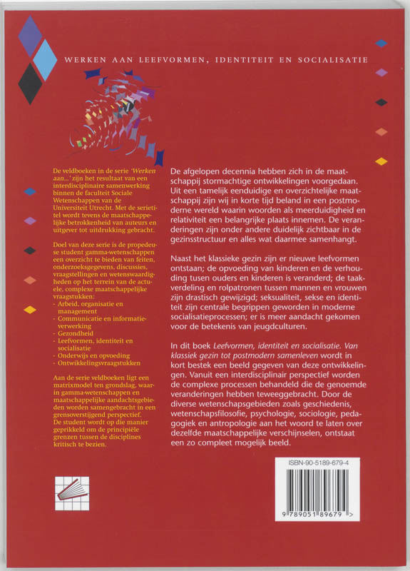 Leefvormen, identiteit en socialisatie / Werken aan... achterkant