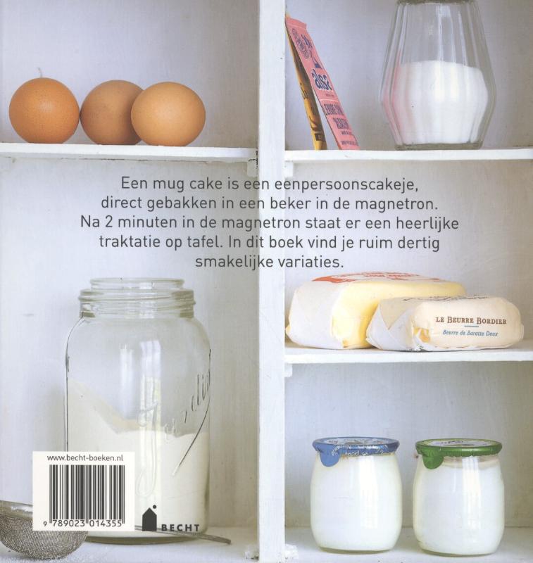 Mug cakes achterkant