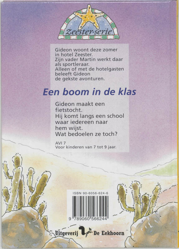 Een boom in de klas achterkant