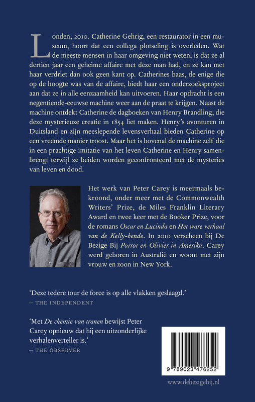 De chemie van tranen achterkant