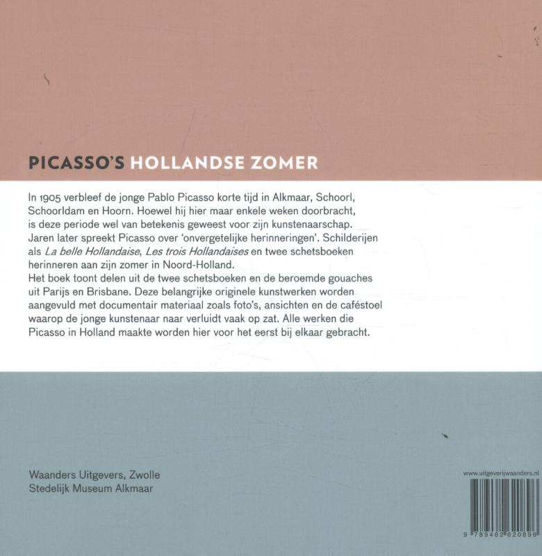 Picasso in Holland achterkant