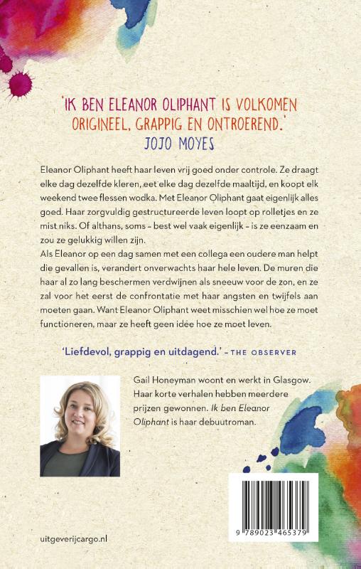 Ik ben Eleanor Oliphant achterkant