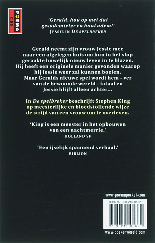 De spelbreker / Poema King achterkant