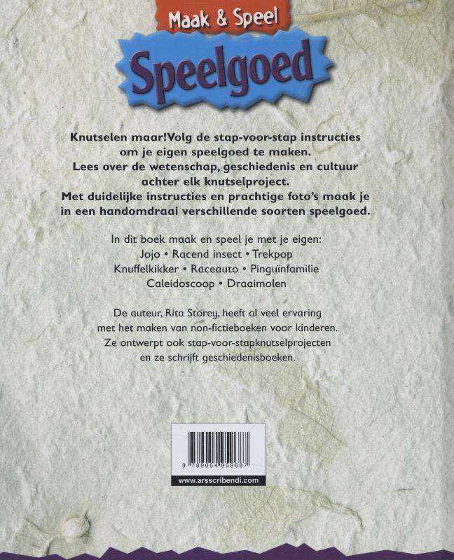 Maak & speel  -   Speelgoed achterkant